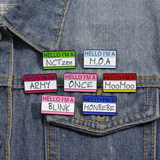 42 Estilos Kpop Group Badge BTS Starykids Blackpink Fãs Broche Idol Periféricos Mochila Acessórios Presentes Para Amigos