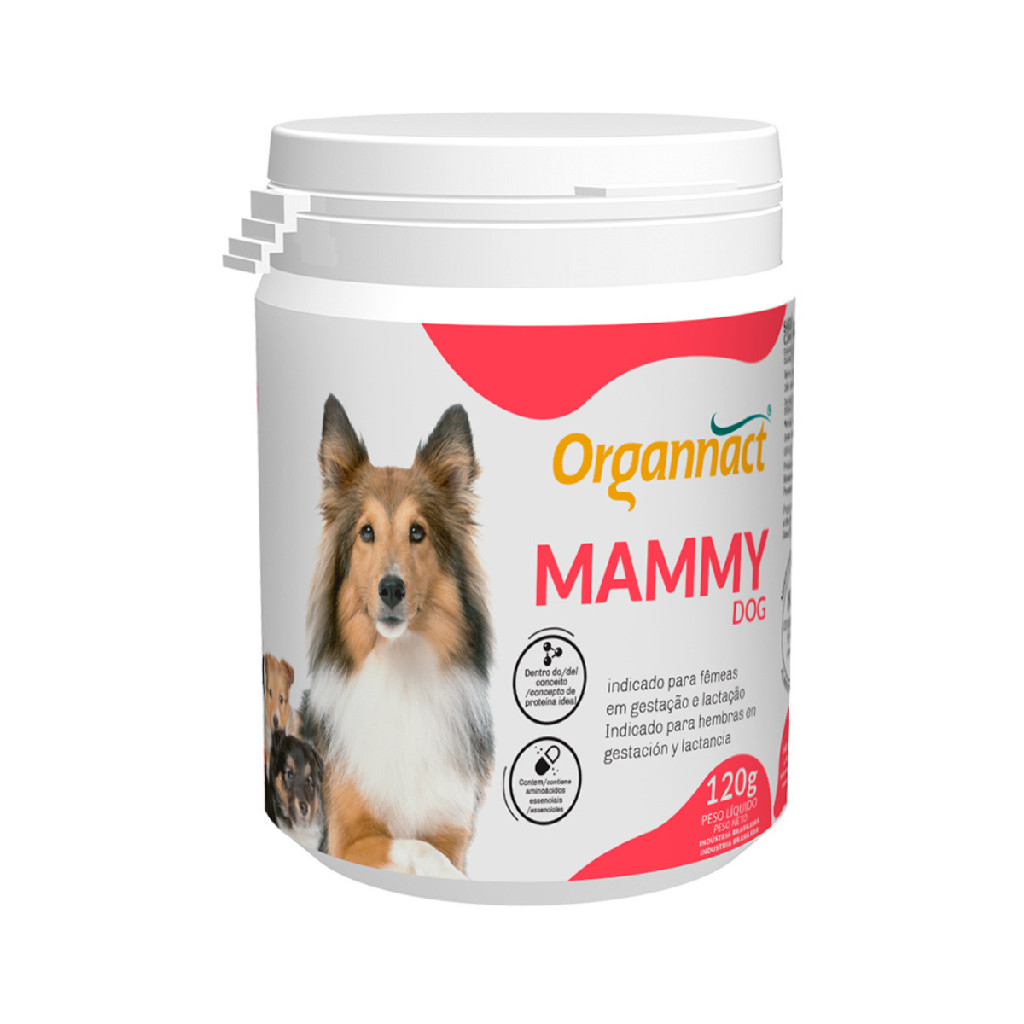 Organnact Mammy Dog Suplemento Vitamínico Pra Cães 120g