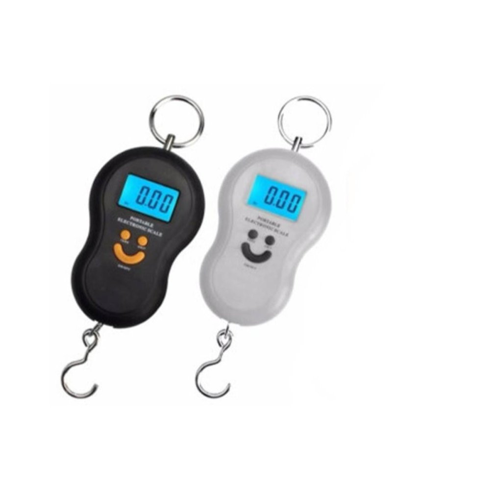 Balança Digital Gancho 50kg Precisão Compacta Portátil Sortido