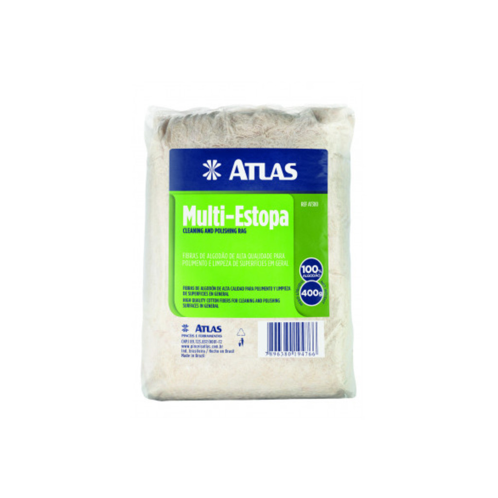 Multi-Estopa Algodão 400g Atlas