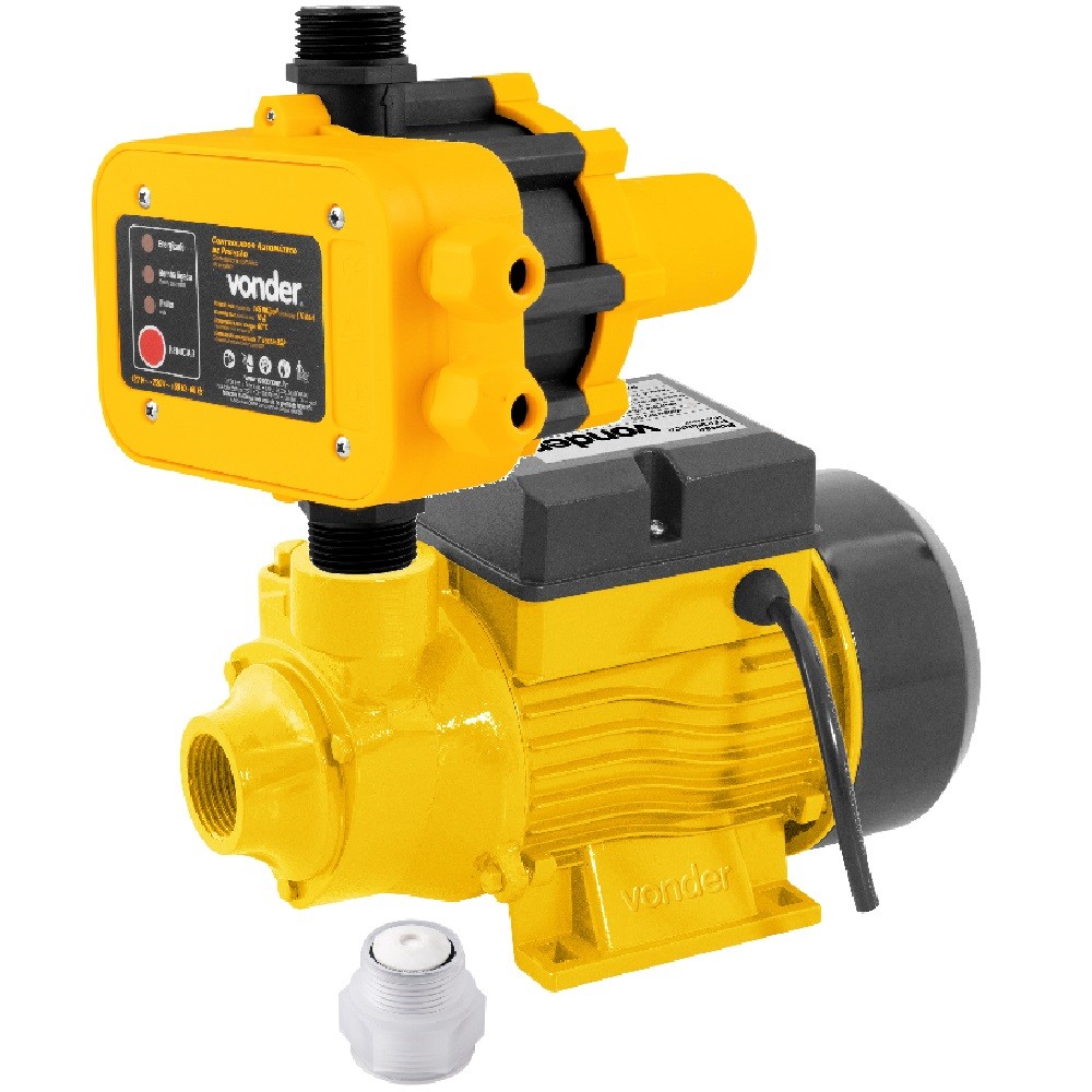 Motobomba Periférica Bpv 375 + Controlador De Pressão Vonder