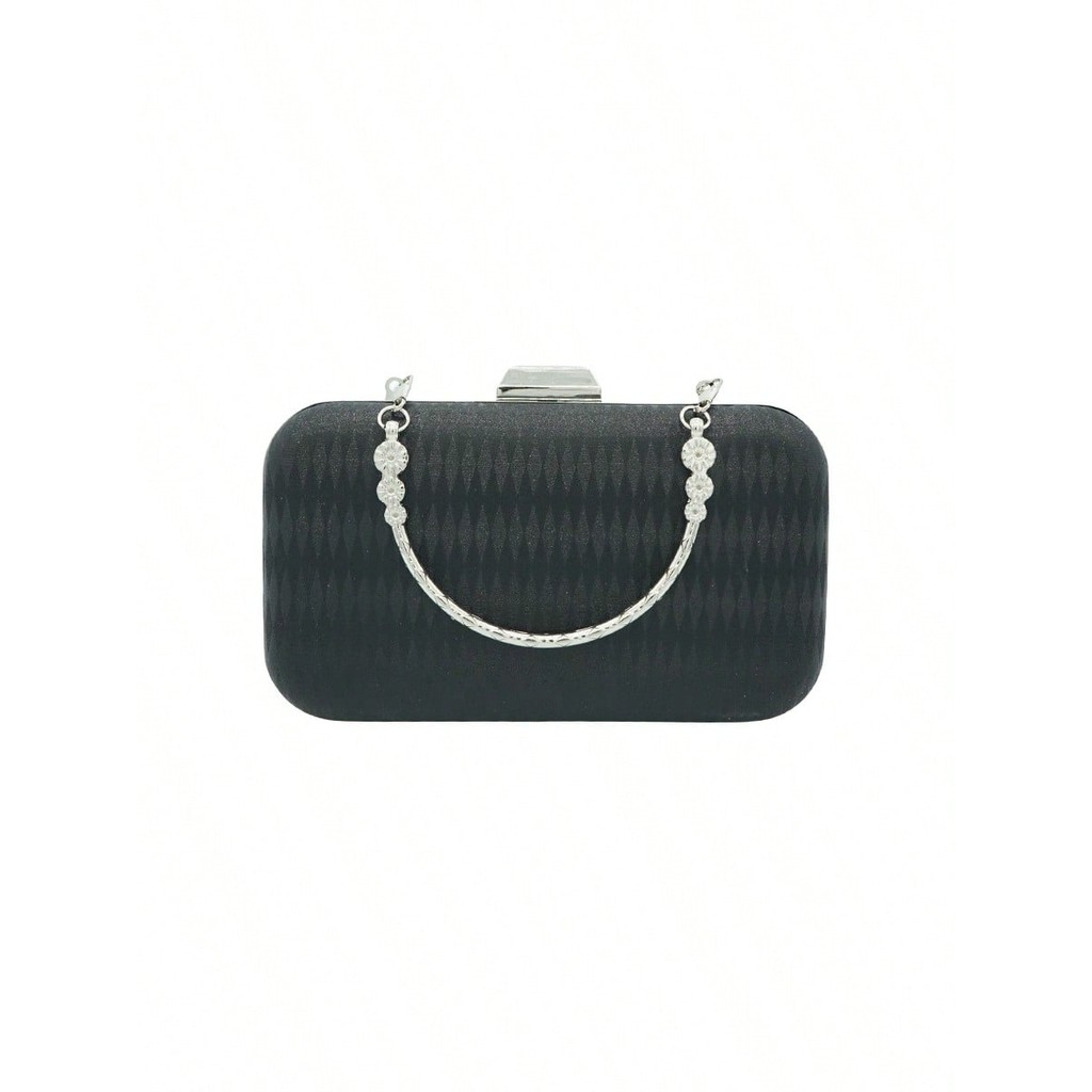 bolsa feminina clutch de festa laytonvivian quadrado simples minimalista elegante F63