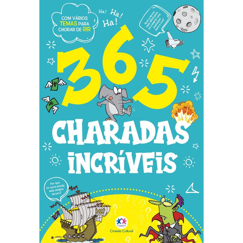 365 Charadas Incríveis | CIRANDA CULTURAL em Oferta na Shopee