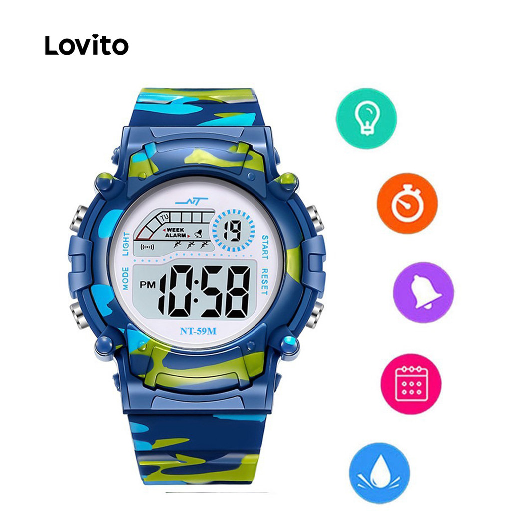 Lovito Relógio Casual Simples E Requintado Para Bebês E Crianças LCS099127 em Oferta na Shopee