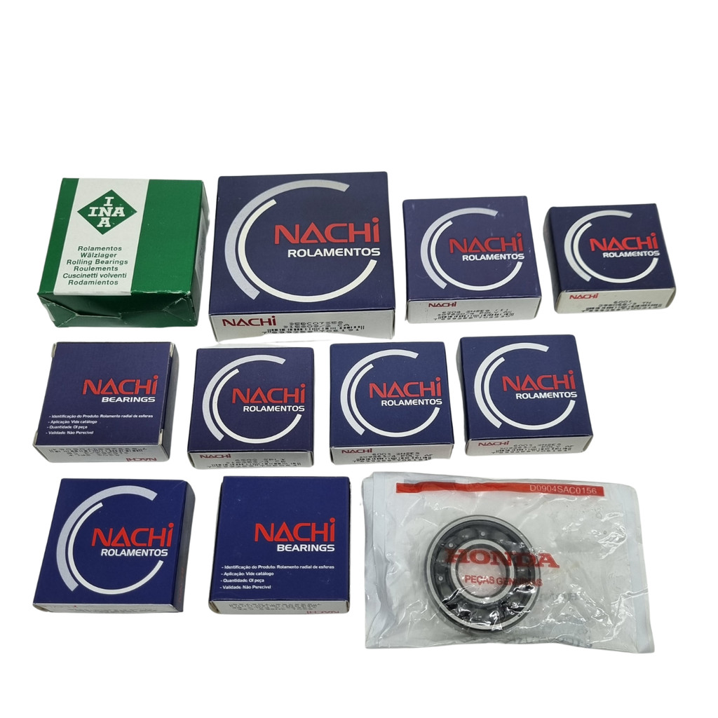 Kit rolamento motor balanceiro comando titan 150 fan 150 bros