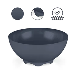 Bowl Tigela Multiuso Acrilico Cinza Acrylic Line 180 Ml