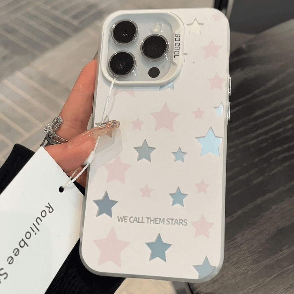 Estrela roxa de tela cheia exclusiva adequada para Apple 16promax capa de telefone iPhone12 resistente a choques 15plus