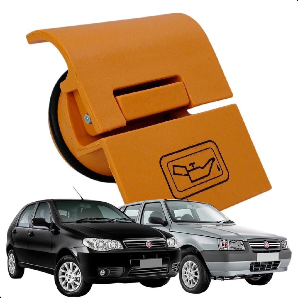 Tampa Oleo Motor Fiat Uno Palio Strada Fiorino Punto Fire em Oferta na Shopee