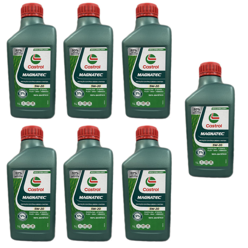 Kit de Óleo Ranger 2015-2019 Castrol Magnatec 5w20 E Stop Start