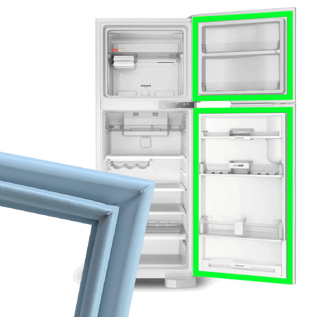 Borrachas Para Continental RCCT495 KDV47 Porta e Freezer