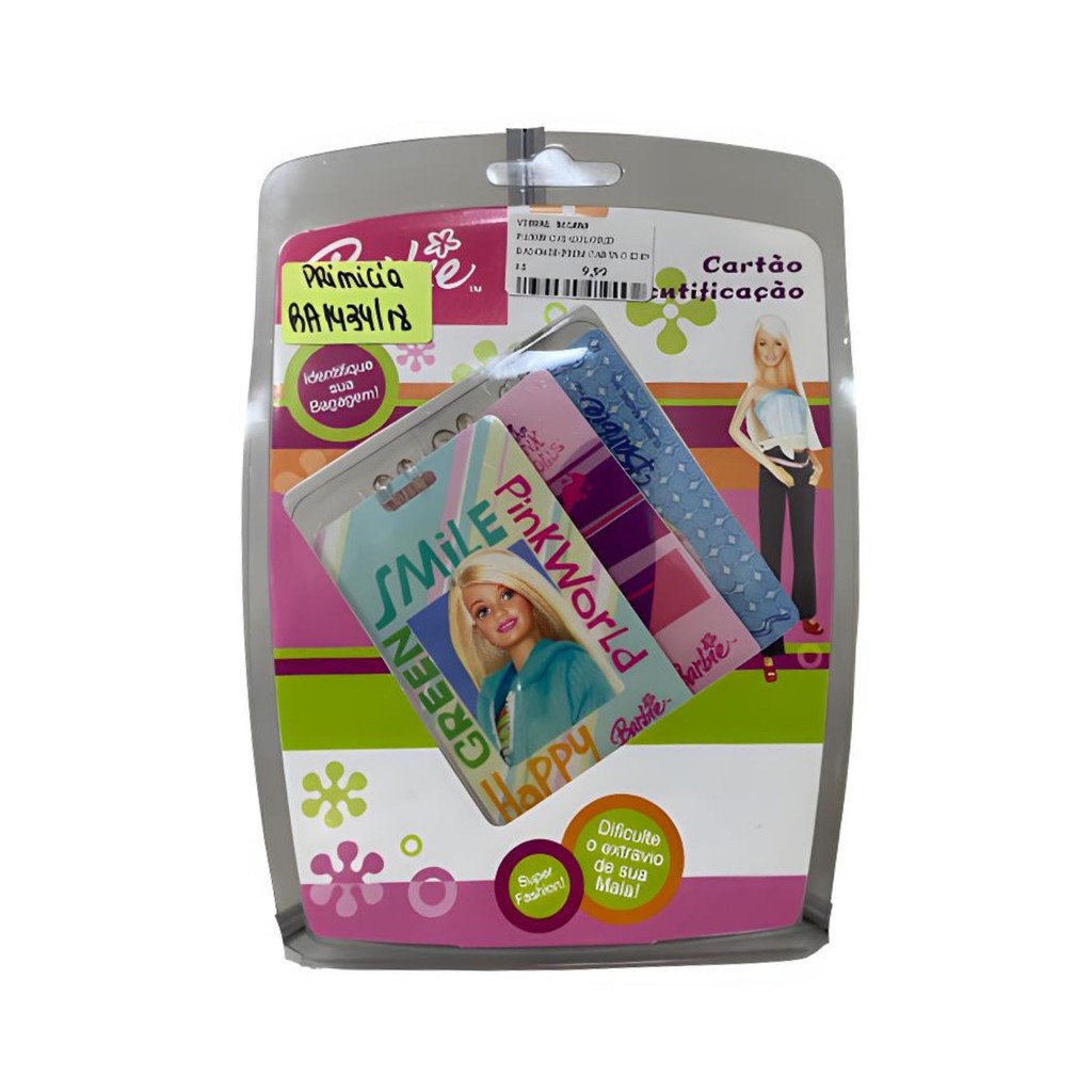 Identificador de Mala Barbie Primicia - 3 Identificadores BA1434