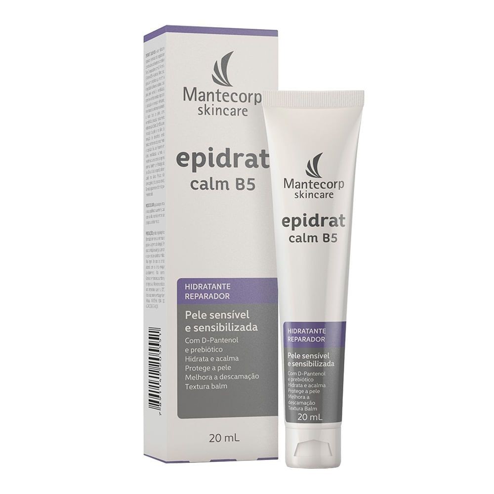 Hidratante Reparador Facial Epidrat Calm B5 20ml Mantecorp em Oferta na Shopee