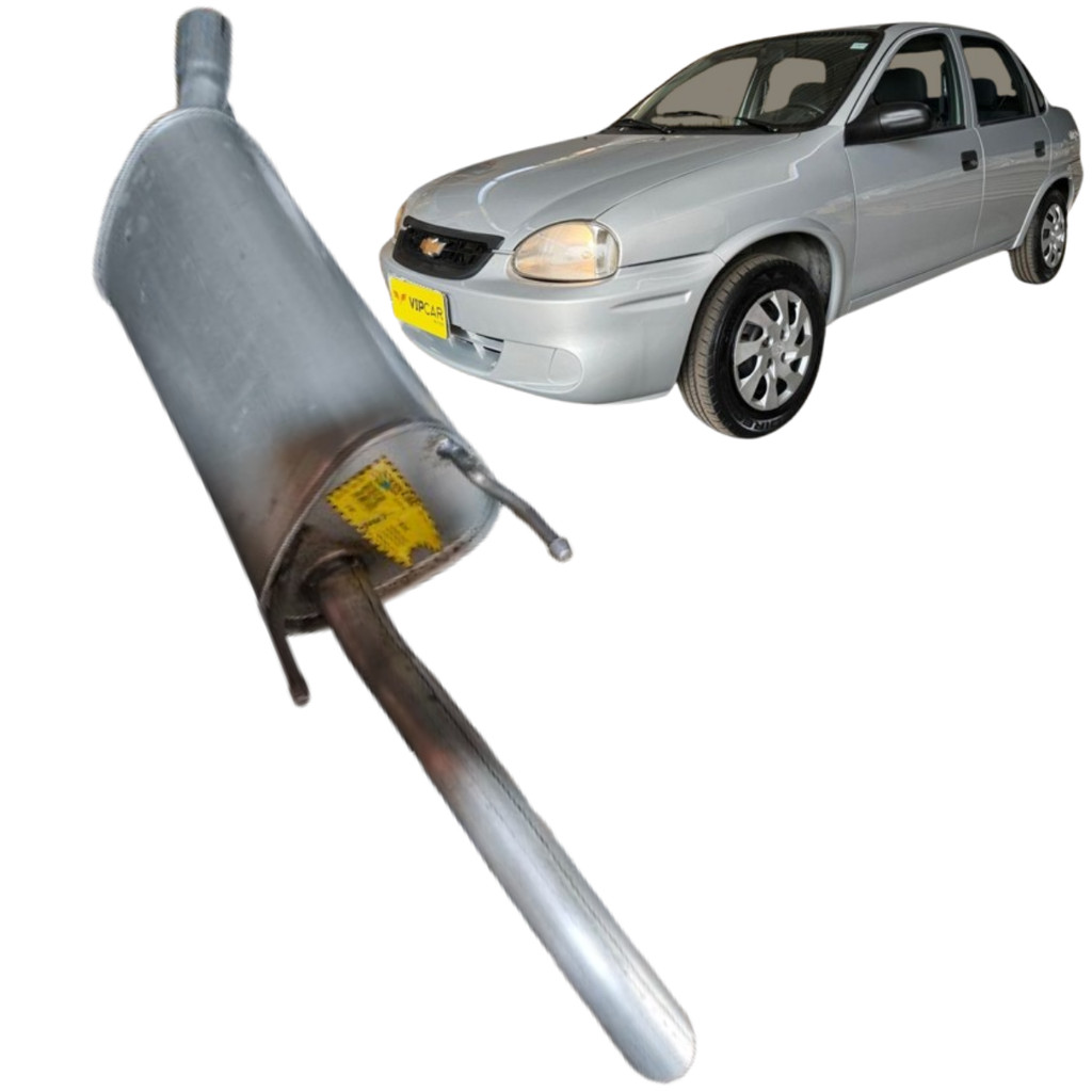 Silencioso Traseiro Corsa Sedan 1.6 8/16v 1996 A 2006