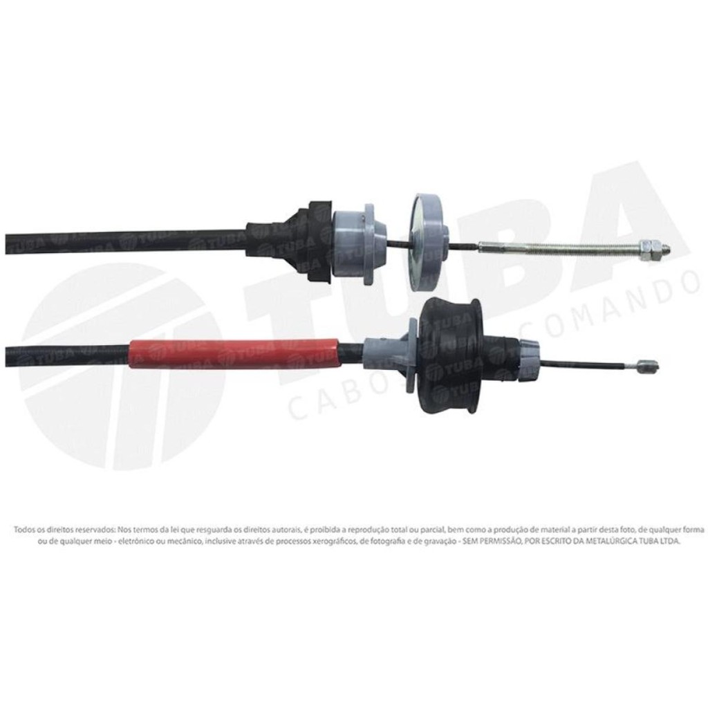 Cabo de comando da embreagem Dian Peugeot 206 2000 a 2009 em Oferta na Shopee