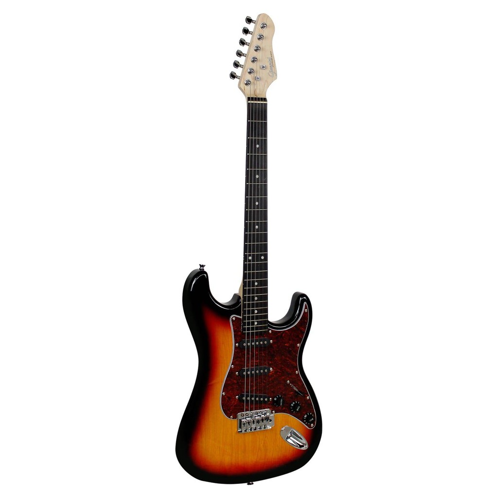 GUITARRA GIANNINI STRATO G-100 SUNBURST ESCUDO TORTOISE