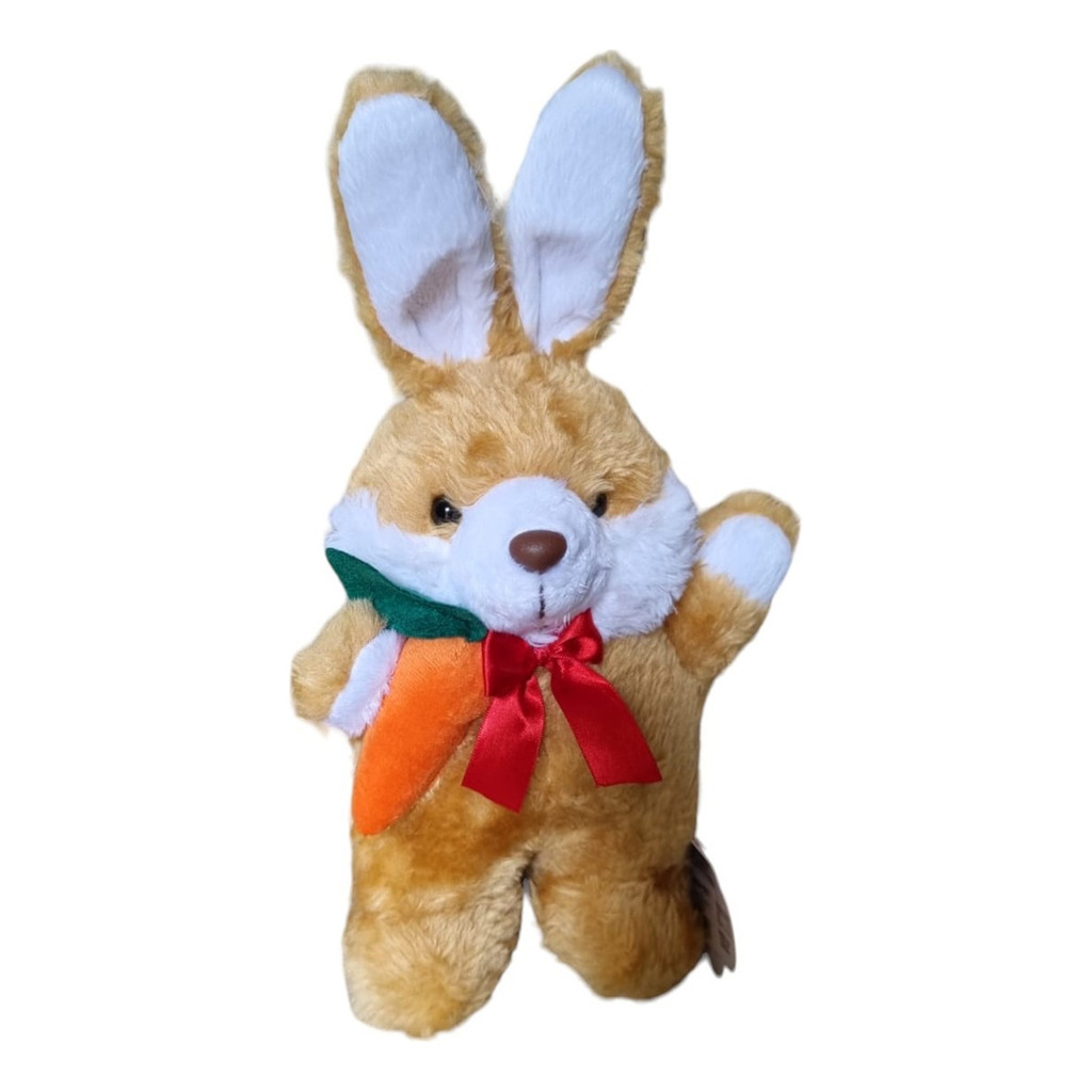 Coelhinho da Páscoa de Pelúcia Fofo Brinquedo Infantil Presente Criativo Envio Imediato Coelho Macio Brinquedo Criança