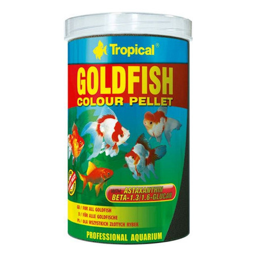 Ração Goldfish Colour Pellet 45g - Tropical - Kinguios