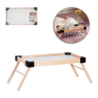 Bandeja Mesa De Cafe Com Pezinhos Para Café Da Manhã na Cama e Sofá 45x26cm em Oferta na Shopee