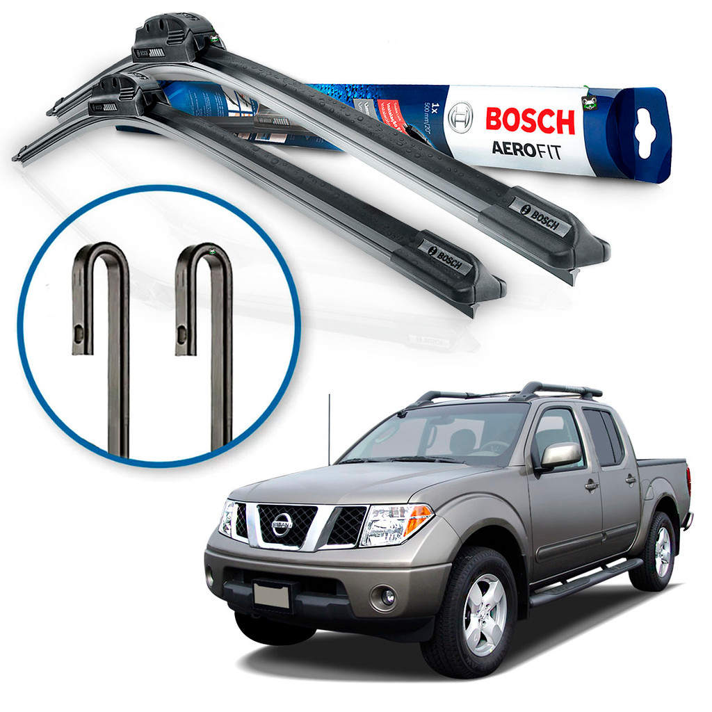Par Palheta Limpador Parabrisa Bosch Frontier 1997 98 99 00 01 02 03 04 05 06 2007 em Oferta na Shopee
