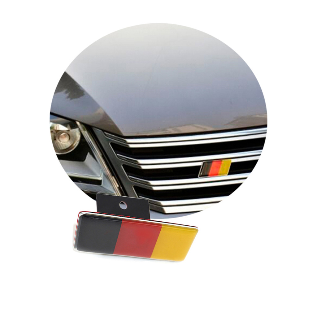 Acessorios Emblema Grade Alemanha Golf Mk7 Jetta Gol Polo Vw Up T-cross Nivus Audi A3 S3 Q3 A4 A5 A6 A7