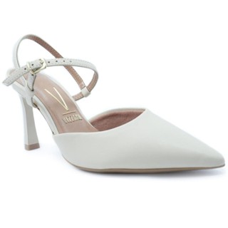 Scarpin Vizzano Traseiro Aberto Salto Médio em Oferta na Shopee