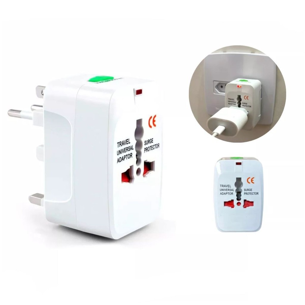 Adaptador Tomada Universal Itália Japão China Universal Padrão Internacional Adaptador Para Mais de 150 Países Adaptador
