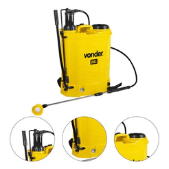 Pulverizador Costal 18 Litros 2 em 1 Manual e a Bateria de Lítio Vonder
