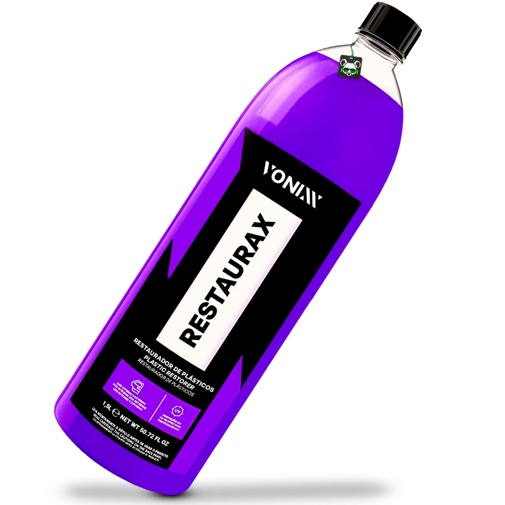 Restaurador De Plásticos Automotivos Restaurax 1,5L  Vonixx em Oferta na Shopee