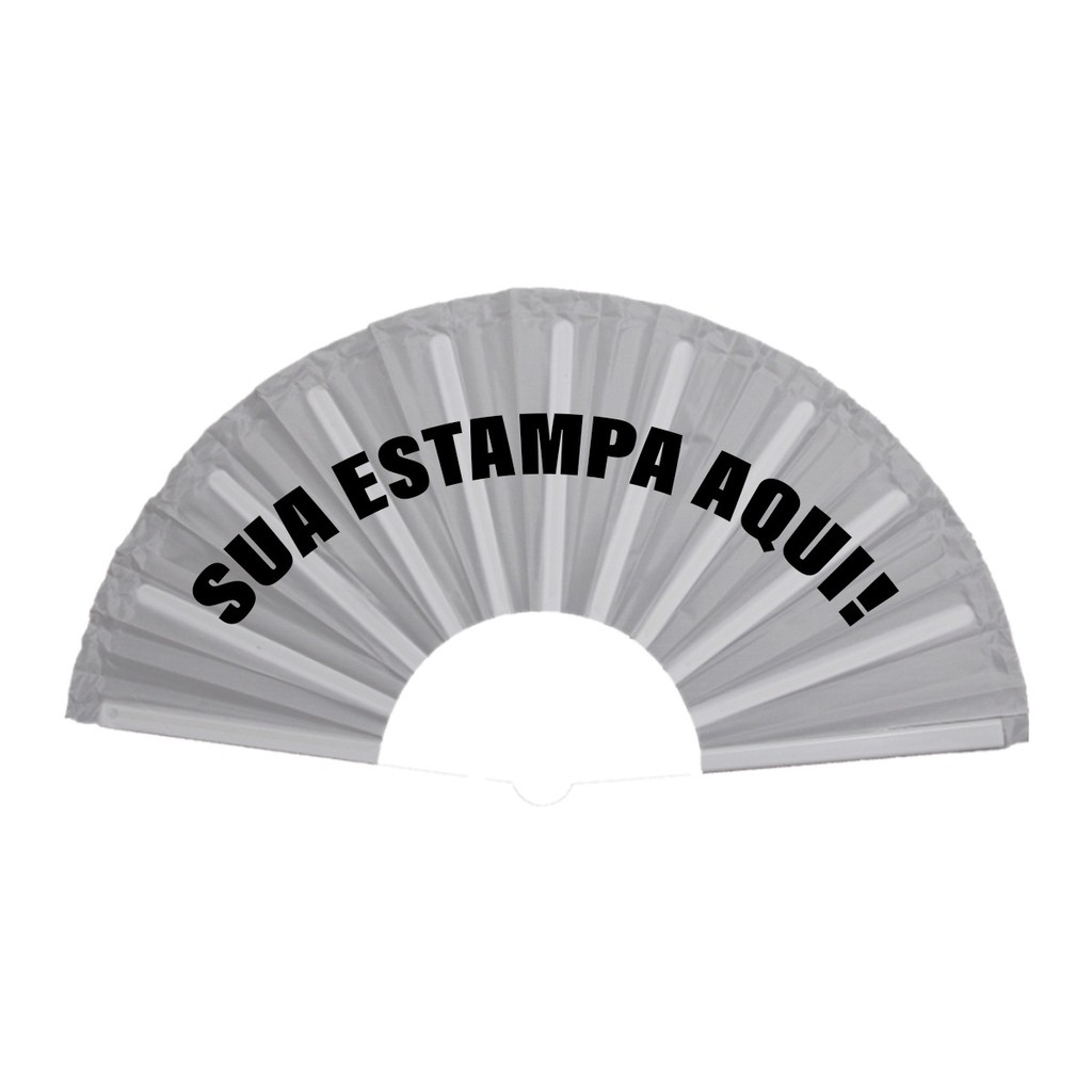 Leque personalizado com a Estampa enviada pelo cliente