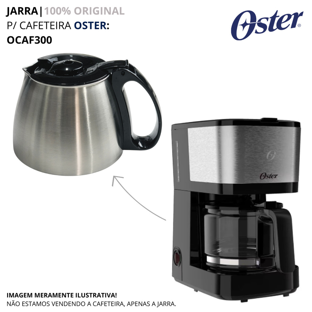 JARRA P/ CAFETEIRA OSTER 15 XÍCARAS OCAF300 ORIGINAL 15X