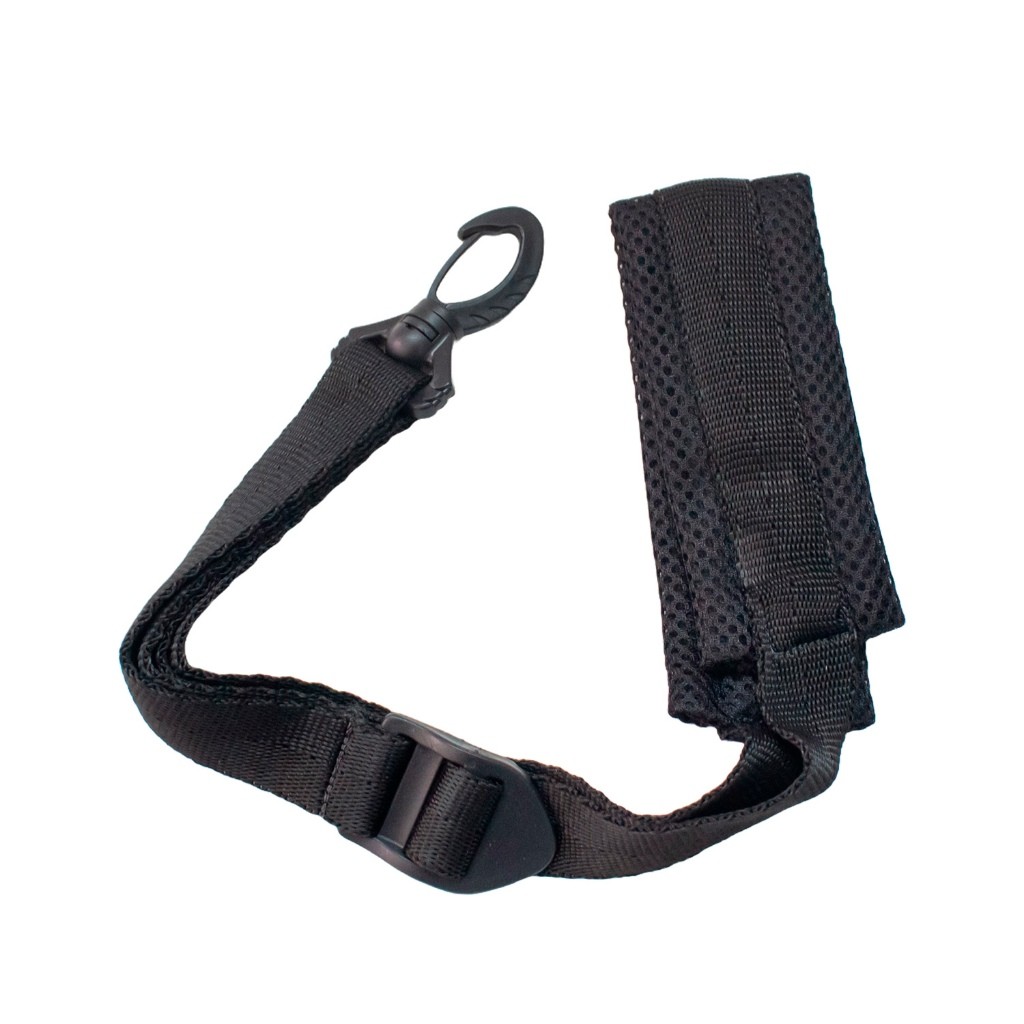 Detalhes do Correia de Nylon Preta Ajustável com Almofada para Sax Alto/Tenor/Soprano