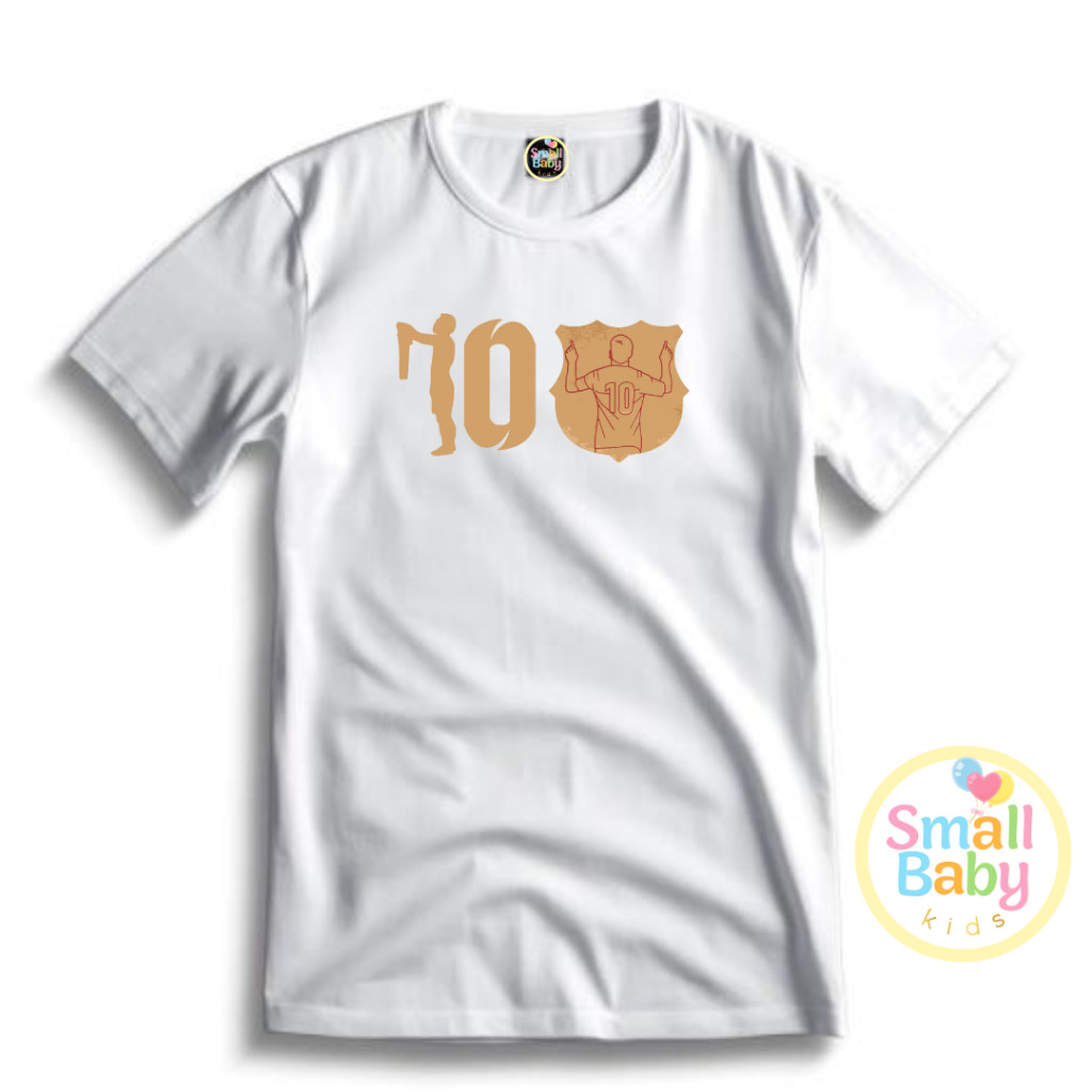Camisa Camiseta Infantil Juvenil A Unissex Messi Camisa 10