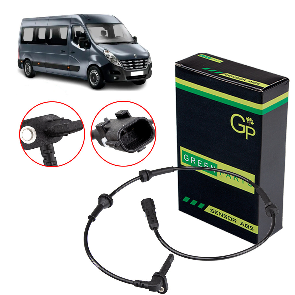Sensor ABS Dianteiro Ambos Lados Renault Master Após 2013