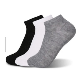 KIT 24 PARES MEIA CANO BAIXO MASCULINO FEMININO
