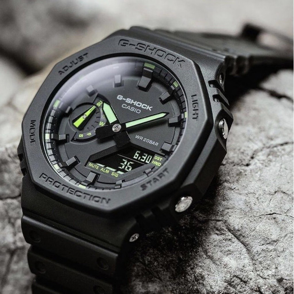 Relógio Série G SHOCK GA2100 Esportivo Com Luz Automática À Prova D'água