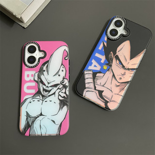 Moda IMd Capa De Telefone Rígido Para iPhone 16 15 14 13 11 12 Pro Max Laser Goku Vegeta Frieza Dos Desenhos Animados em Oferta na Shopee