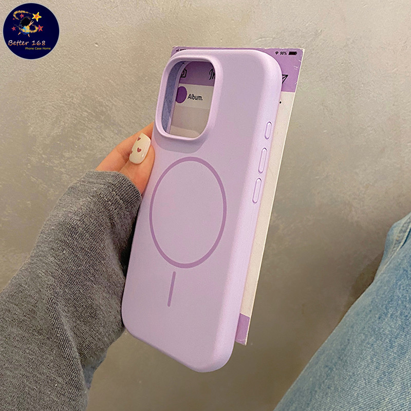 Nova Capa De Telefone Magnética De Anel Fino Adequada Para IPhone 11 12 13 14 15 16 Pro Max14 Plus Protetora De Absorção em Oferta na Shopee