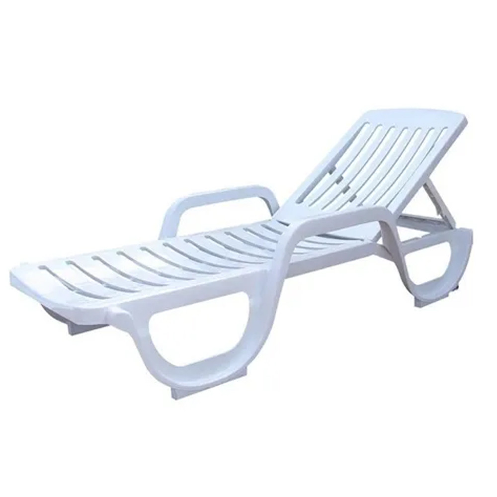 Espreguiçadeira com Rodas Antares Branca: Onde Comprar | BuscaProdutos