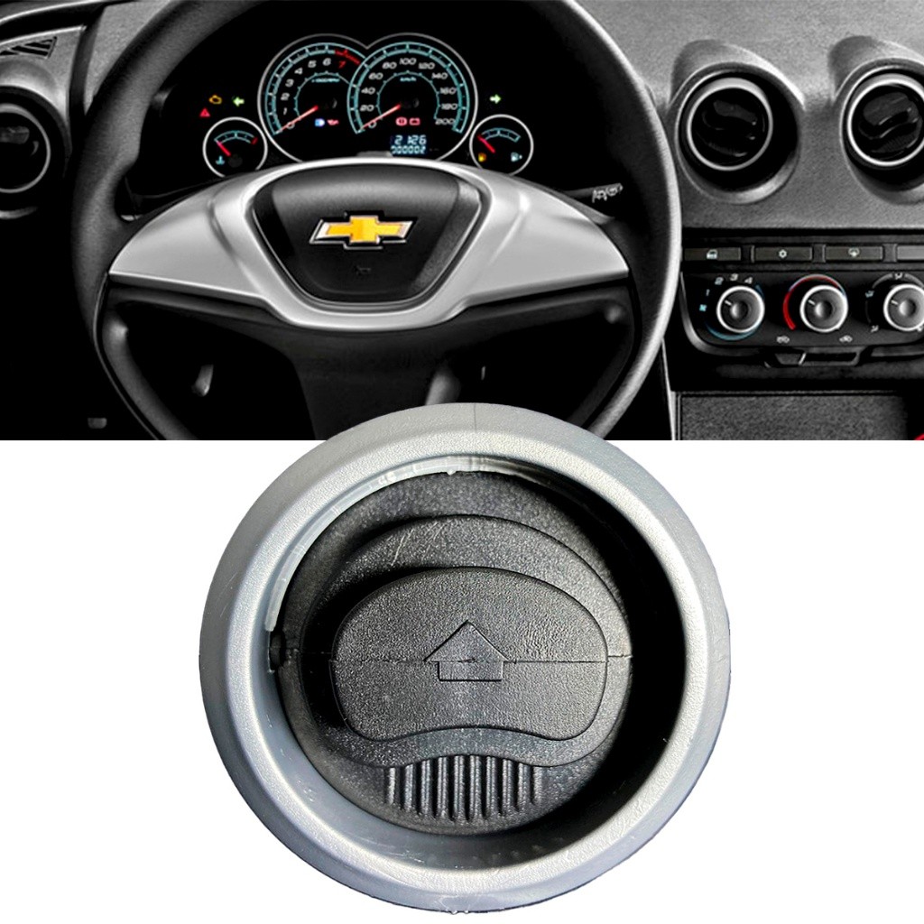 Difusor Saida de ar Gm Chevrolet Celta Prisma Central Lateral 2007 08 09 10 11 12 13 14 15 2016