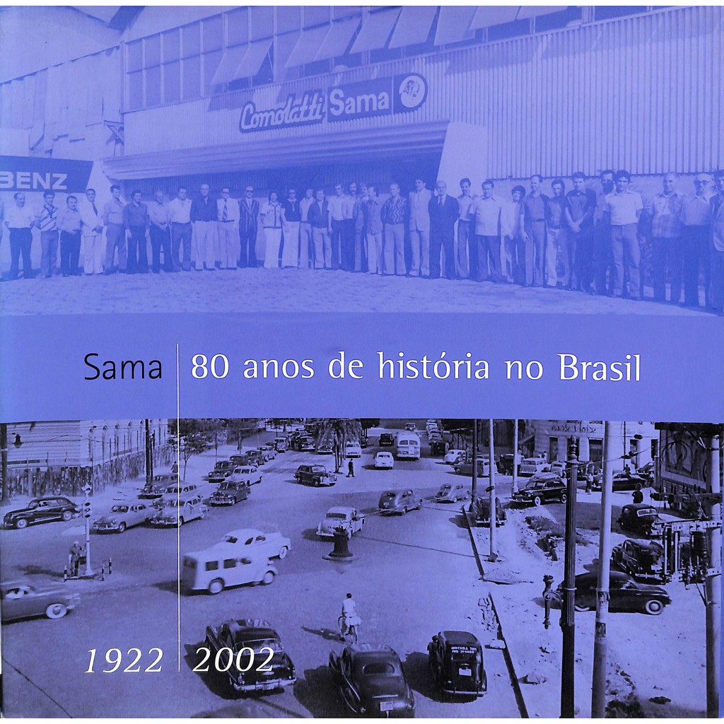 LIVRO Sama - 80 Anos de História no Brasil - Robson Breviglieri