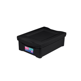 Caixa Organizadora Plástica Preta 13,5L Radical Color Ordene em Oferta na Shopee