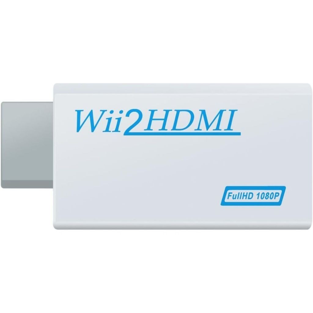Adaptador Conversor Nintendo Wii Para Cabo Hdmi 1080p Fullhd