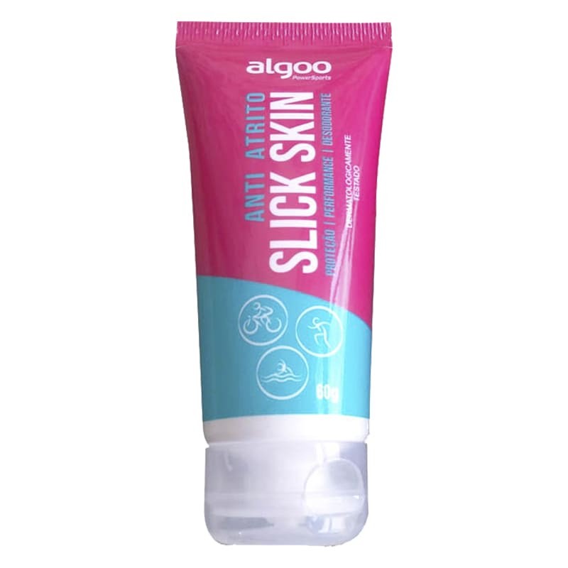 Creme Algoo Anti Atrito Slick Skin Corrida Ciclismo 60g em Oferta na Shopee