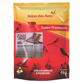 Racao Para Tico-Tico Gold Mix 4kg Reino Das Aves em Oferta na Shopee