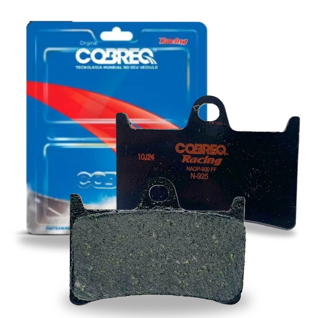 Pastilha de Freio Dianteira Mt 01 / Mt 07 / Mt 09 850 / Fz6 600 / Yzf R6 Cobreq Racing (Semimetálica)