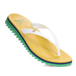 Chinelo Kenner Ibiza Brasil Anitta Amarelo Verde e Azul - Feminino