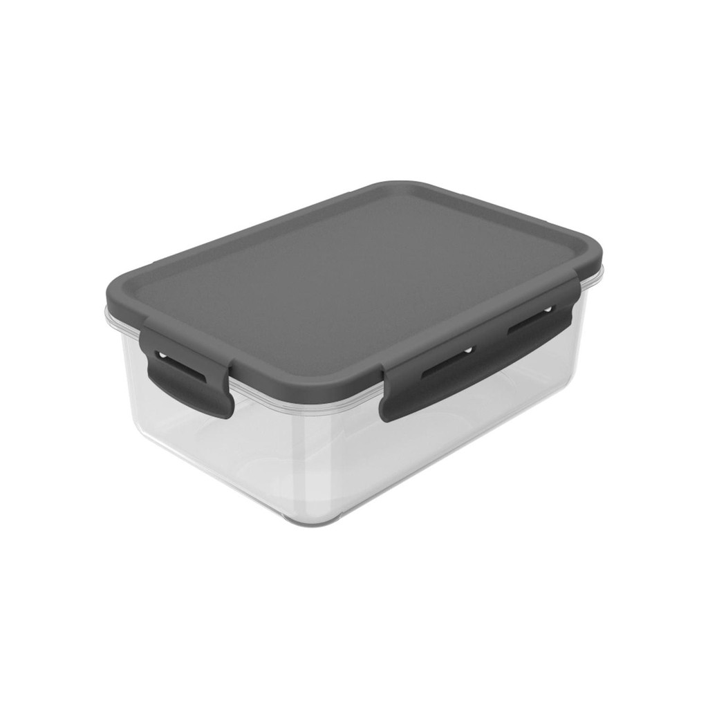 Pote herméticos retangular Ou 1280ml Linha Click em Oferta na Shopee