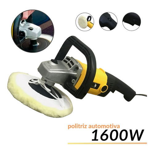 Politriz Automotiva Angular 1600w Importway Disco 18cm 127v