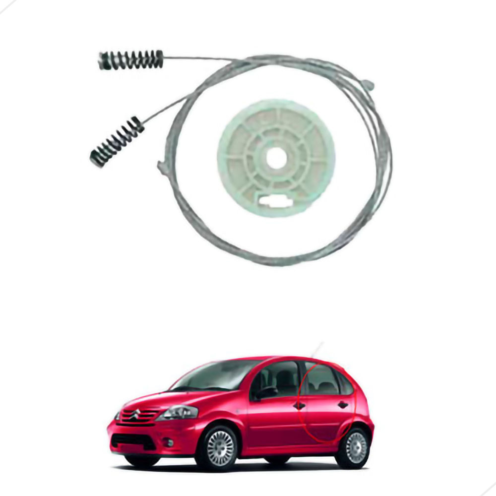 Kit Reparo Máquina Vidro Elétrico C3 - Portas Traseiras - Vp5047 C3 2005 a 2009 P31874 em Oferta na Shopee