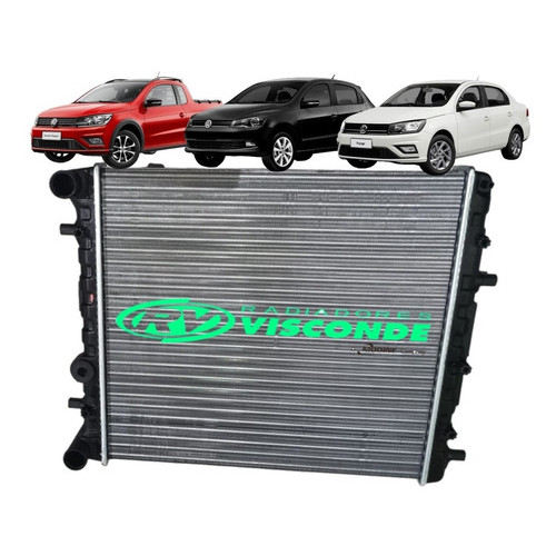 Radiador Visconde Gol Saveiro Voyage G5 G6 G7 Fox Polo 2006 Diante em Oferta na Shopee